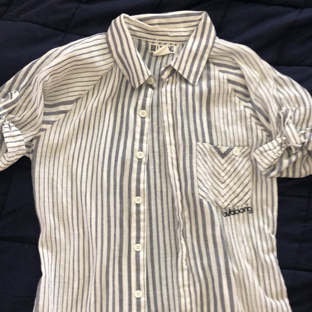 Light cotton striped Billabong button down